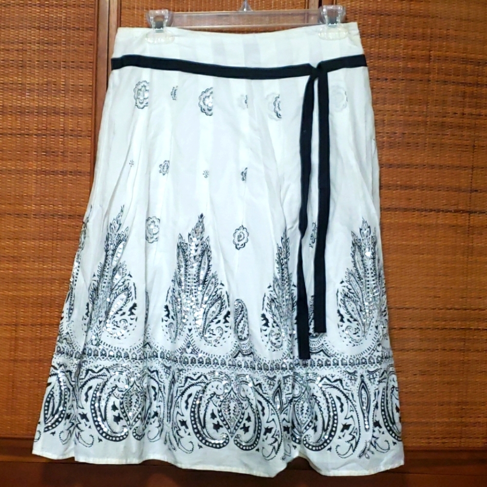 Boho sequined skirt